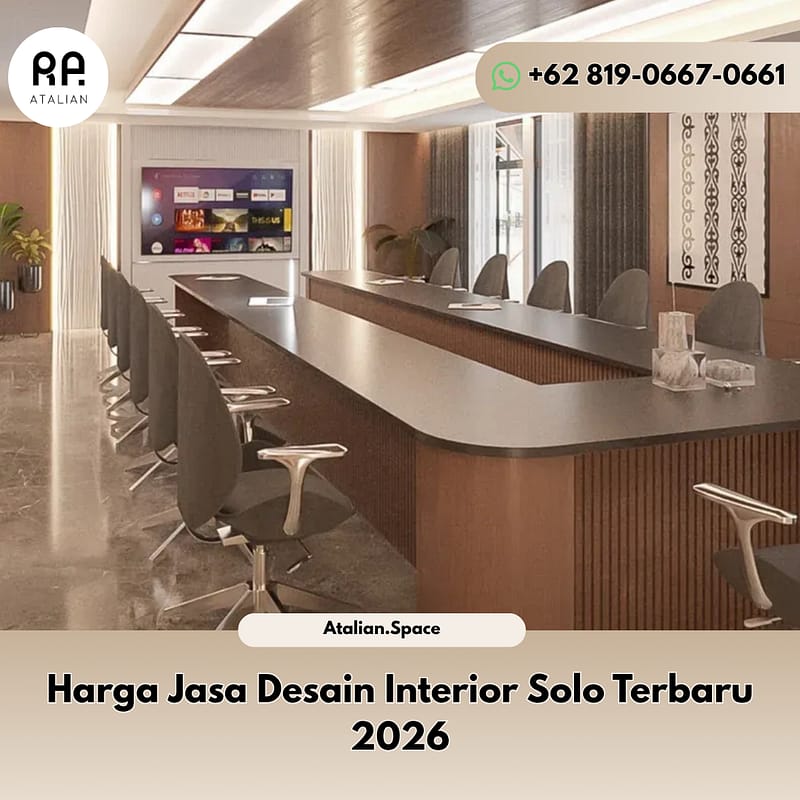 Harga Jasa Desain Interior Solo Terbaru 2026