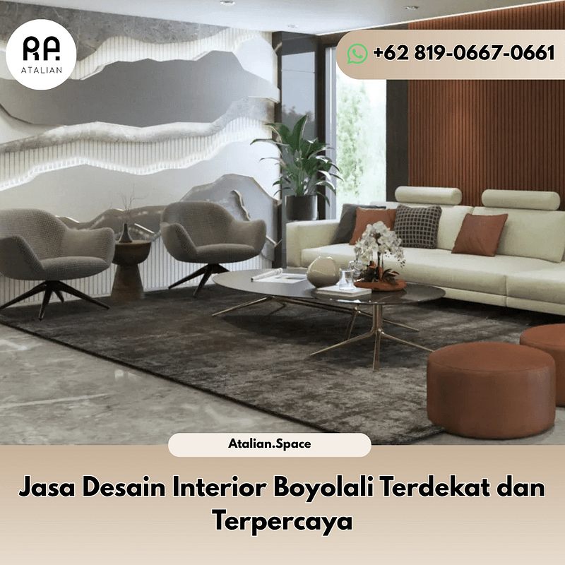 Jasa Desain Interior Boyolali Terdekat dan Terpercaya