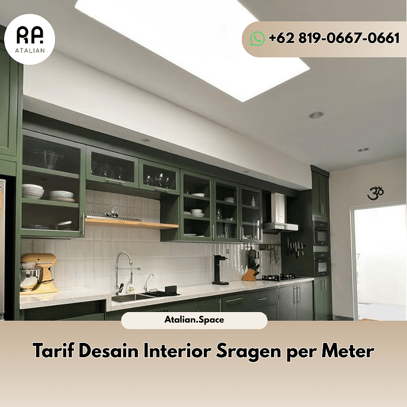 Tarif Desain Interior Sragen per Meter