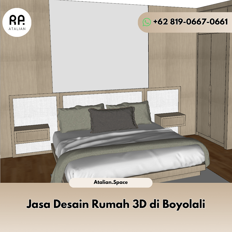 Jasa Desain Rumah 3D di Boyolali