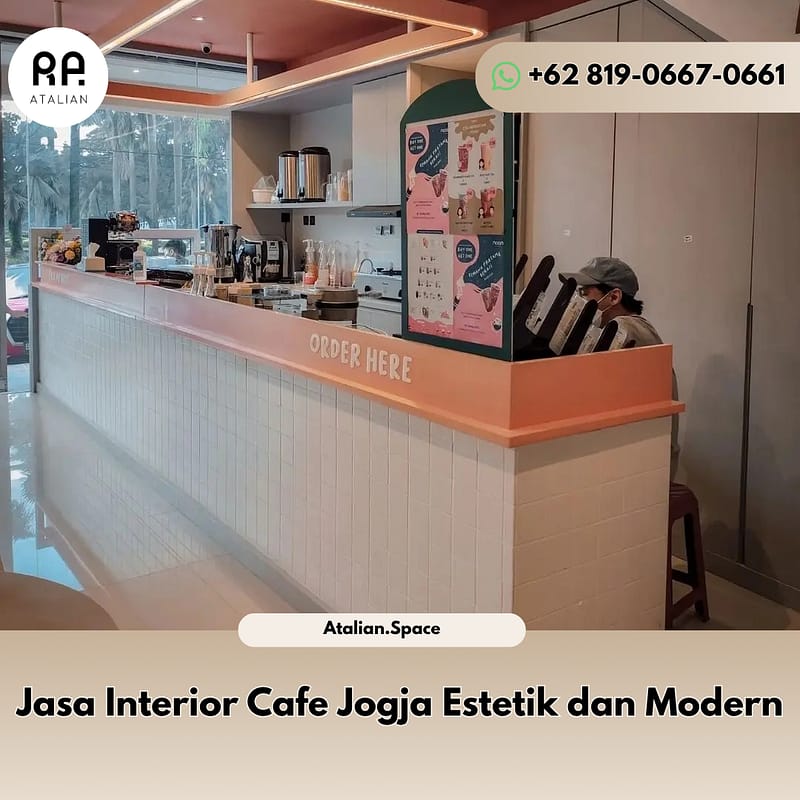 Jasa Interior Cafe Jogja Estetik dan Modern
